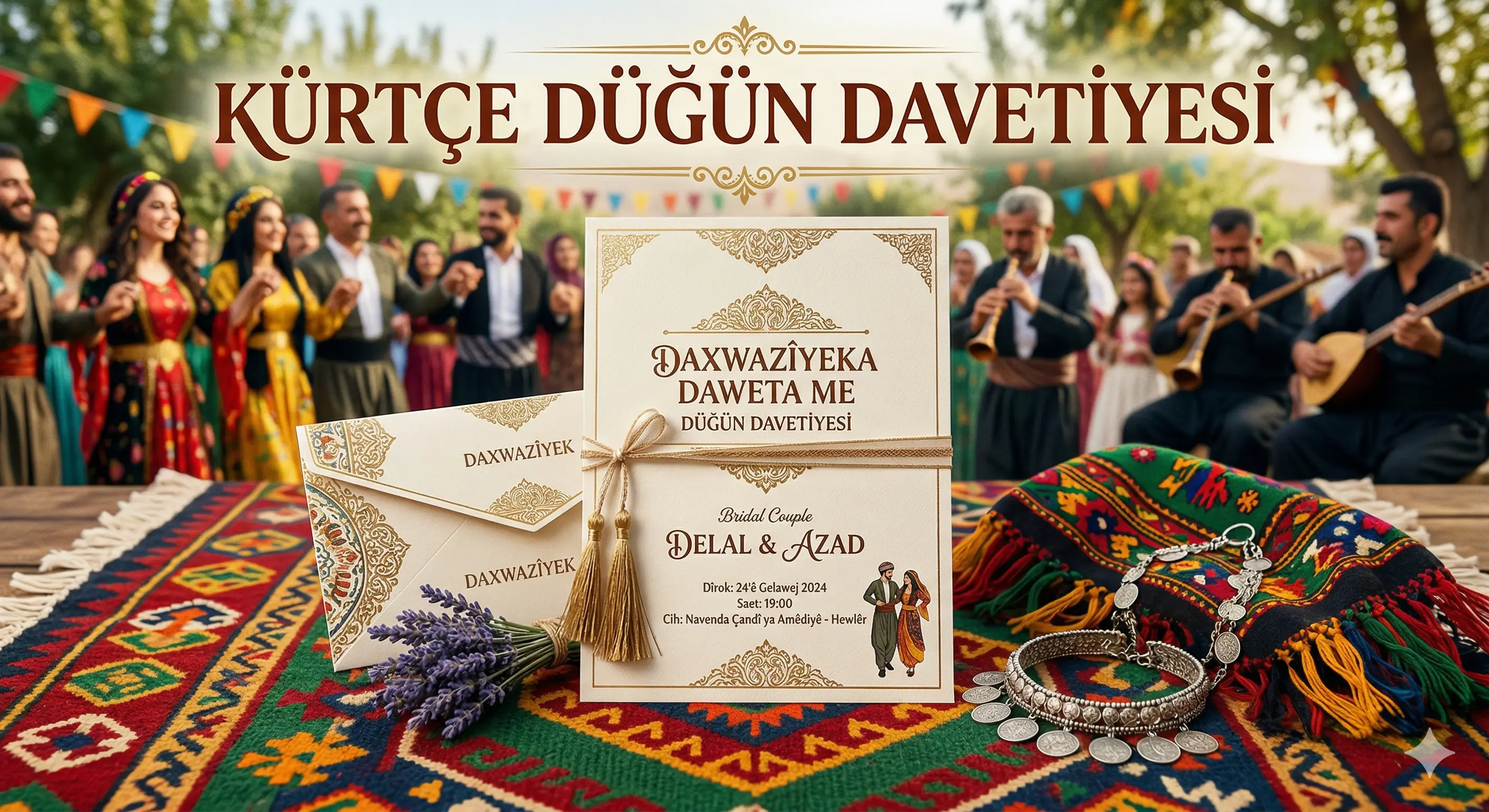 Kürtçe Düğün Davetiyesi: Gelenek, Estetik ve Anlamı Bir Araya Getirin